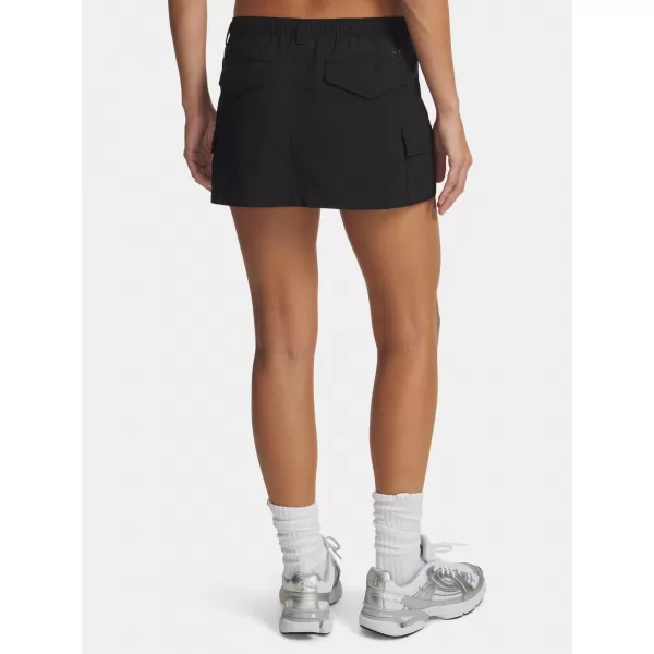  Dámske kraťasy UNDER ARMOUR UNSTOPPABLE UTILITY SKIRT 6009725-008 ČIERNA 