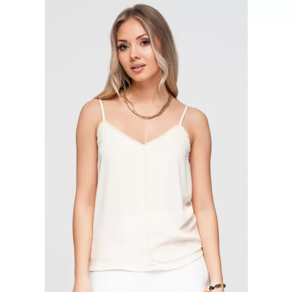  Dámske tielko OMBRE OW-TS-E0057 BEIGE 