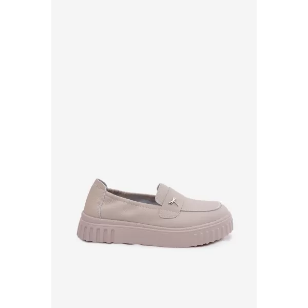  Dámske poltopánky VINCEZA 93218 BEIGE 
