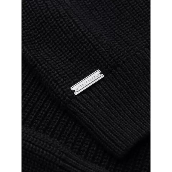  Pánsky rolák OMBRE OM-SWTN-0189 BLACK 
