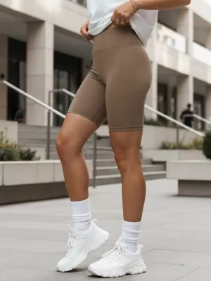 Dámske kraťasy DSTREET SY0566 KARAMELOVÁ