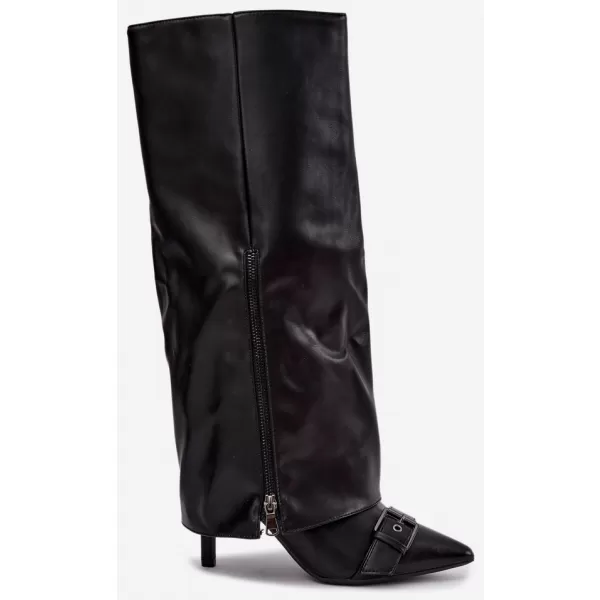  Dámske čižmy BOTO 9386 BLACK 