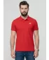 Pánske tričko s golierom 4F WMM00TPTSM0771 RED