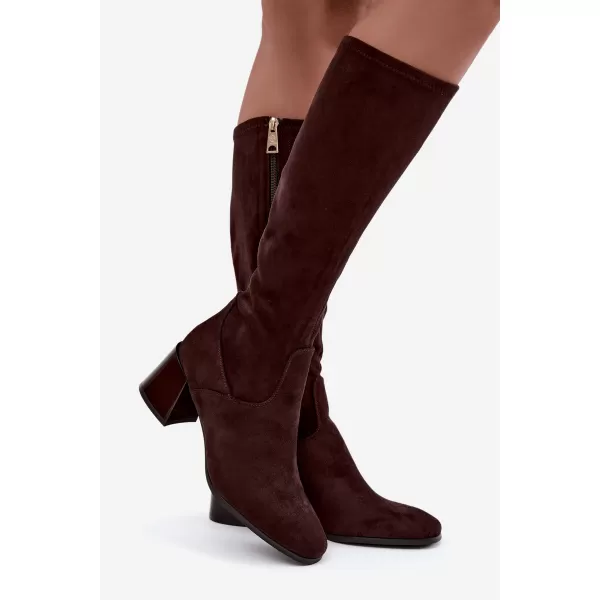  Dámske čižmy VINCEZA 58697 BROWN 