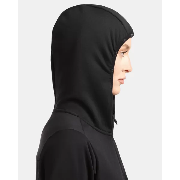  Dámska fleece mikina KILPI SEVELEN-W 1L0203KI ČIERNA 