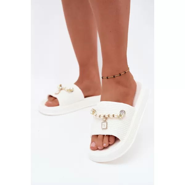  Dámske šľapky BOTO 56160 WHITE 