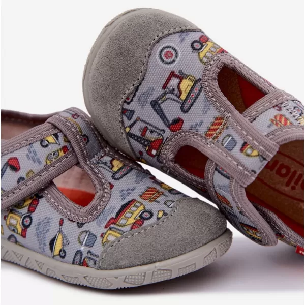  Detské šľapky MILAMI 112/BR-81 GREY 