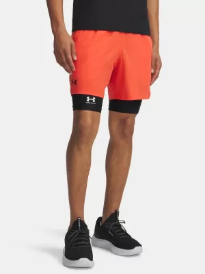 Pánske kraťasy UNDER ARMOUR VANISH WOVEN 6IN SHORTS 1373718-690 ČERVENÁ