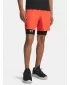 Pánske kraťasy UNDER ARMOUR VANISH WOVEN 6IN SHORTS 1373718-690 ČERVENÁ