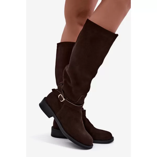  Dámske čižmy VINCEZA 89168 BROWN 