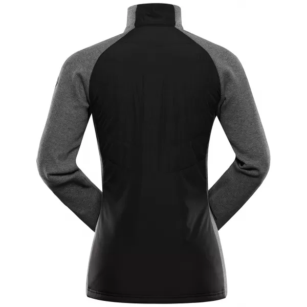  Dámska mikina ALPINE PRO JORWA 2 BLACK 
