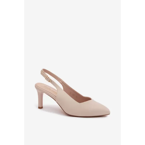  Dámske sandále SERGIO LEONE SK158 BEIGE 