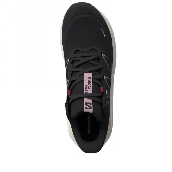  Dámske topánky SALOMON ULTRA FLOW 2 GORE-TEX L49299500 BLACK/DAWN PINK/VANILLA ICE 