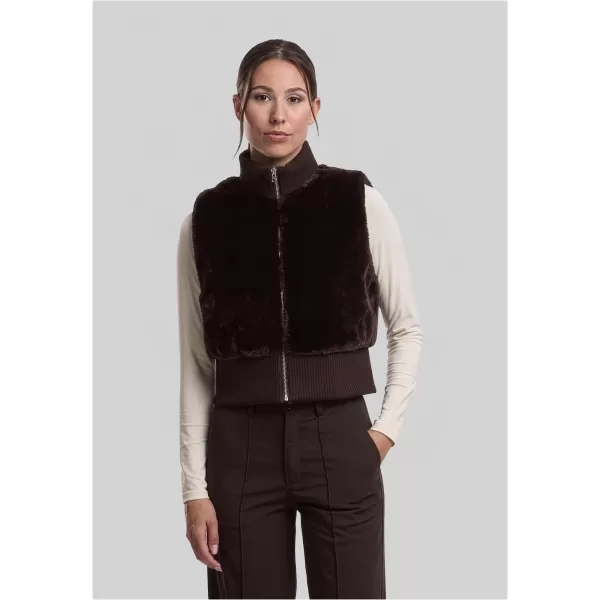  Dámska vesta URBAN CLASSICS TB7933-00075 BROWN 