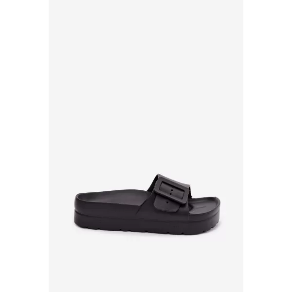  Dámske šľapky BOTO 24SD11-2600 BLACK 
