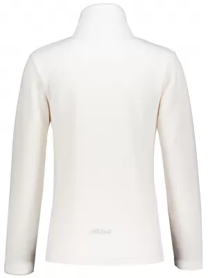 Dámska fleece mikina ALTISPORT ILKI BIELA
