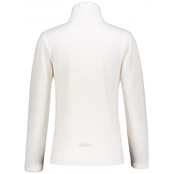  Dámska fleece mikina ALTISPORT ILKI BIELA 