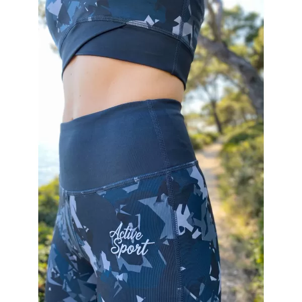  Dámske legíny premium (nové veľkosti) ALTISPORT VOJ/ALW110LEG05 ČIERNA 