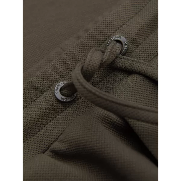  Pánske kraťasy OMBRE OM-SRCS-0206 OLIVE GREEN 