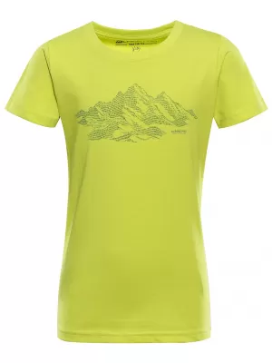 Detské tričko ALPINE PRO ECOMO 4 SULPHUR SPRING VARIANT PA