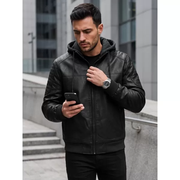  Pánska bunda DSTREET TX5141 ČIERNA 