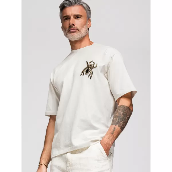  Pánske tričko OMBRE OM-TSCT-0277 OFF-WHITE 