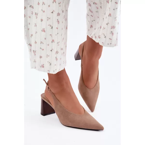  Dámske lodičky BOTO 100-530 BEIGE 