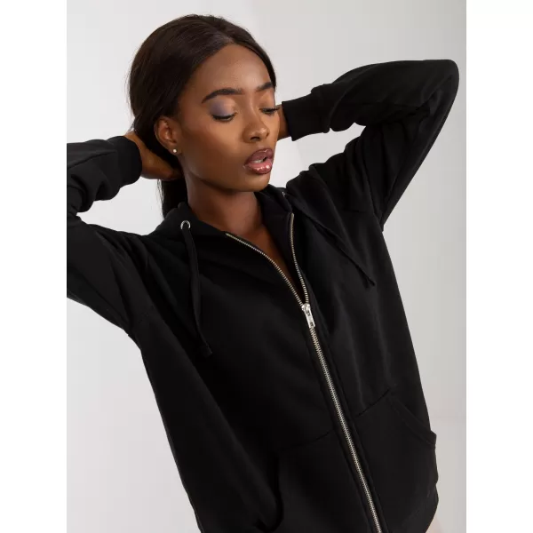  Dámska mikina BASIC FEEL GOOD B-002.72 NOIRE 