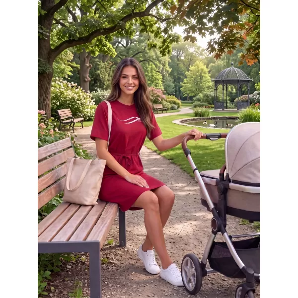  Dámske šaty ALTISPORT ALW001816 GARNET 