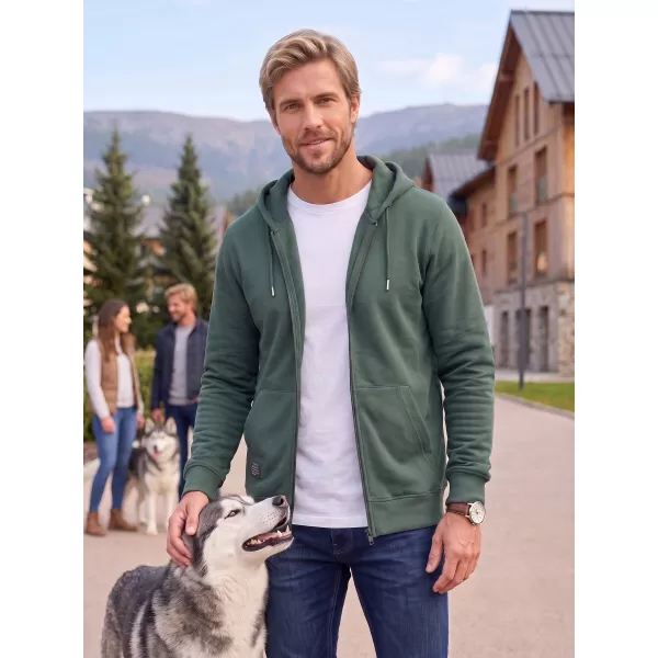  Pánska mikina ALTISPORT NP/ALMST45001 BOTTLE GREEN 