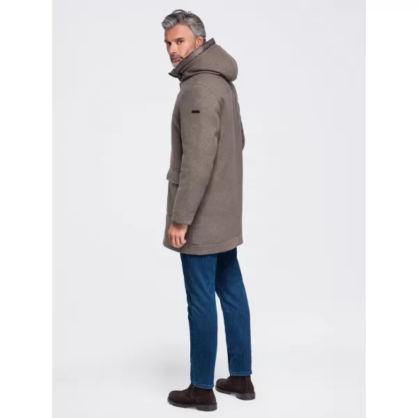  Pánska parka OMBRE OM-COWC-0161 ASH GREY 