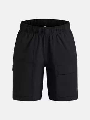 Chlapčenské kraťasy UNDER ARMOUR UA B UNSTOPPABLE WOVEN SHORT 6009307-001 ČIERNA