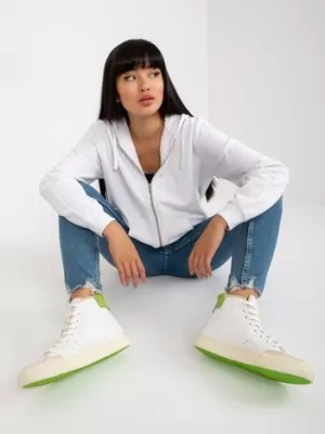 Dámska mikina BASIC FEEL GOOD B-002.72 WHITE