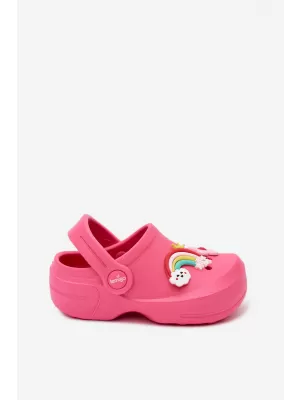 Detské šľapky BOTO LUPO FUSCHIA
