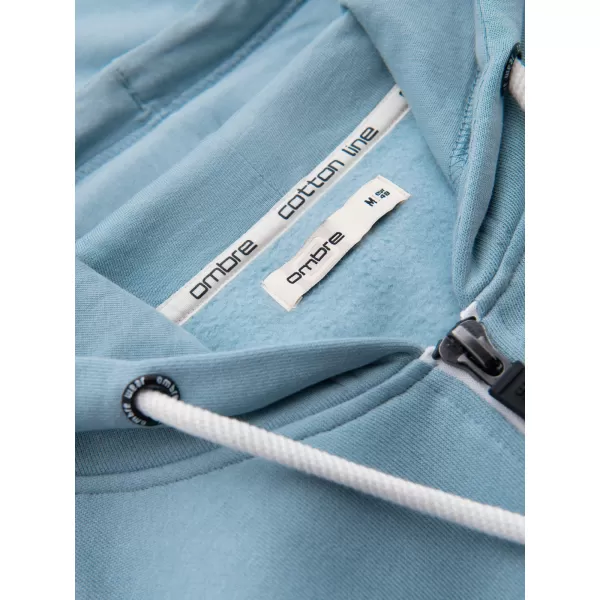  Pánska mikina OMBRE OM-SSBZ-0272 BLUE 