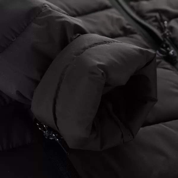  Detská ultraľahká bunda ALPINE PRO RETERO BLACK 