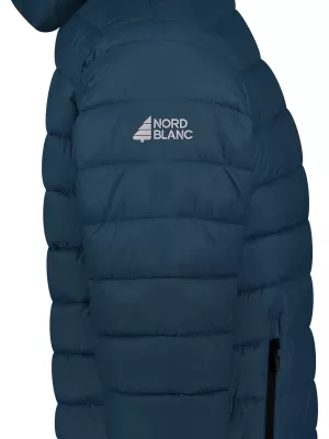 Pánska prešívaná bunda NORDBLANC BOUND WJM8388 TMAVO MODRÁ