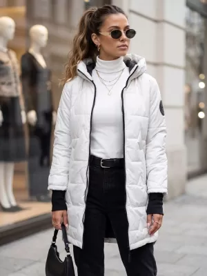 Dámska bunda DSTREET TY5788 SVETLO ŠEDÁ