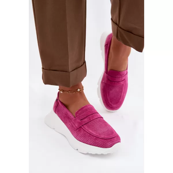  Dámske mokasíny VINCEZA 79626 FUCHSIA 