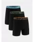 Pánske boxerky UNDER ARMOUR UA PERFORMANCE TECH - SOLID 6 - 3PK ČIERNA