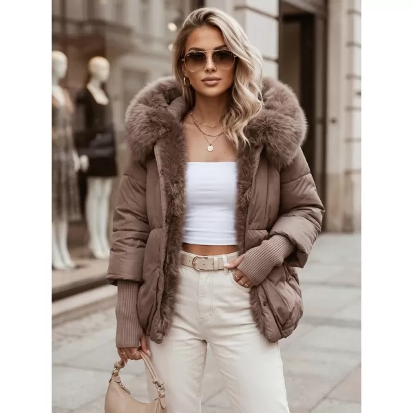  Dámska bunda DSTREET TY5888 BÉŽOVÁ 