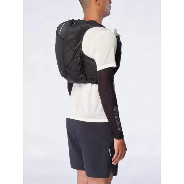  Batoh SALOMON ACTIVE SKIN 12 LC2177400 BLACK/METAL 