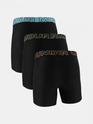 Pánske boxerky UNDER ARMOUR UA PERFORMANCE TECH - SOLID 6 - 3PK ČIERNA