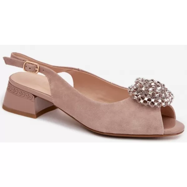  Dámske sandále D&A 41955-19 BEIGE 