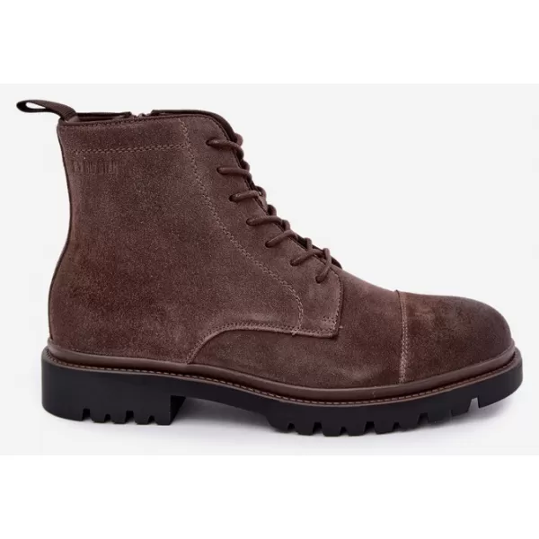  Pánske členkové topánky BIG STAR SHOES UU174220 BLACK 