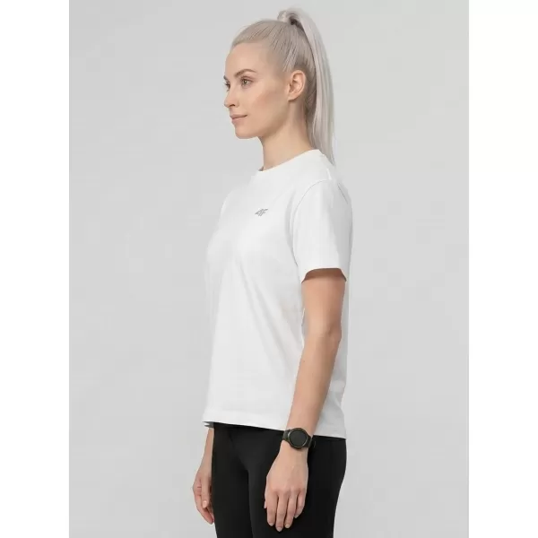  Dámske tričko 4F WMM00TTSHF3310 WHITE 