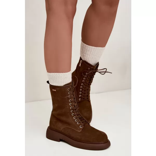  Dámske topánky BIG STAR SHOES UU274611 BROWN/BEIGE 