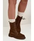Dámske topánky BIG STAR SHOES UU274611 BROWN/BEIGE