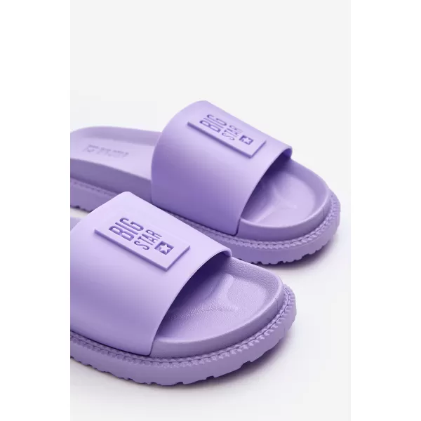 Dámske šľapky BIG STAR SHOES LL274426 VIOLET 