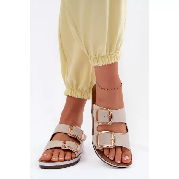  Dámske šľapky INBLU CP000061 BEIGE 